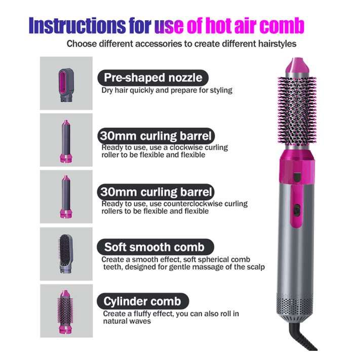 Air Wrap Styler Brush (5 in 1)