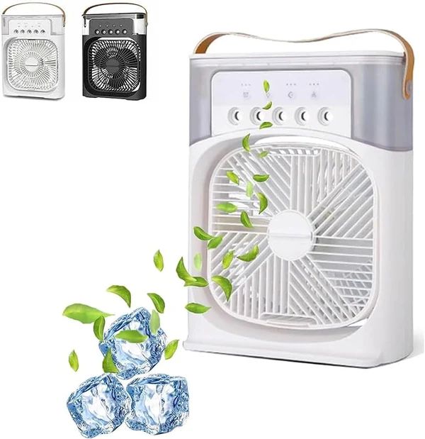 Portable Cooling Fan With Ice