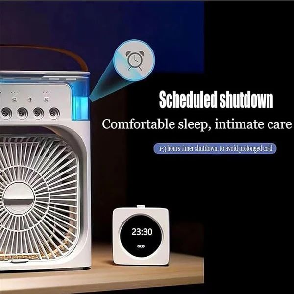 Portable Cooling Fan With Ice