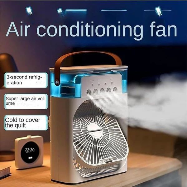 Portable Cooling Fan With Ice