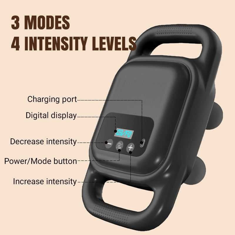 4 Headed Massager