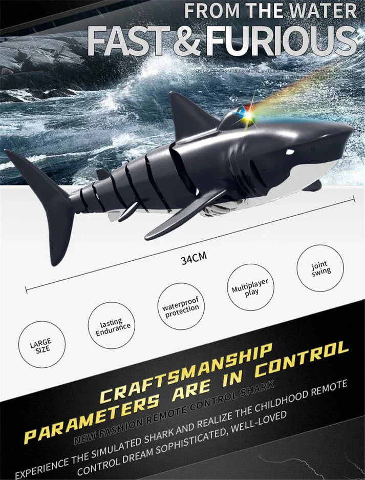 Remote Control Shark Toy